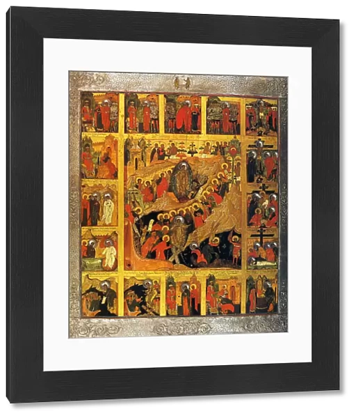 The Descent into Hell with the Scenes of the Passion of the Christ, 16th century