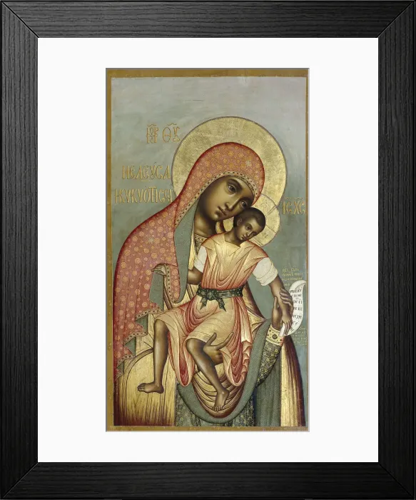 Framed Print : The Virgin Eleousa of Kykkos, 1668 Framed Print : The Virgin Eleousa of Kykkos, 1668
