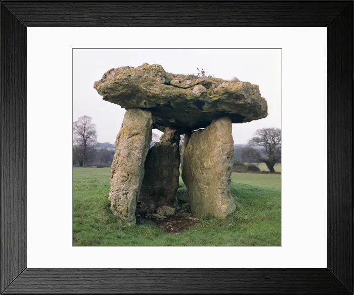Framed Print : St Lythans burial chamber Framed Print : St Lythans burial chamber