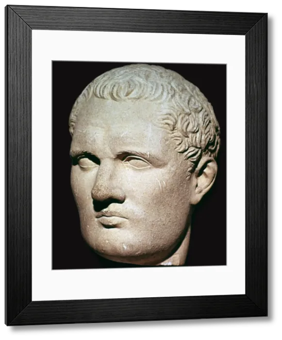 Framed Print : Head of the Roman emperor Caligula, 1st century Framed Print : Head of the Roman emperor Caligula, 1st century