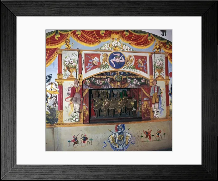 Framed Print : Sicilian marionette theatre Framed Print : Sicilian marionette theatre