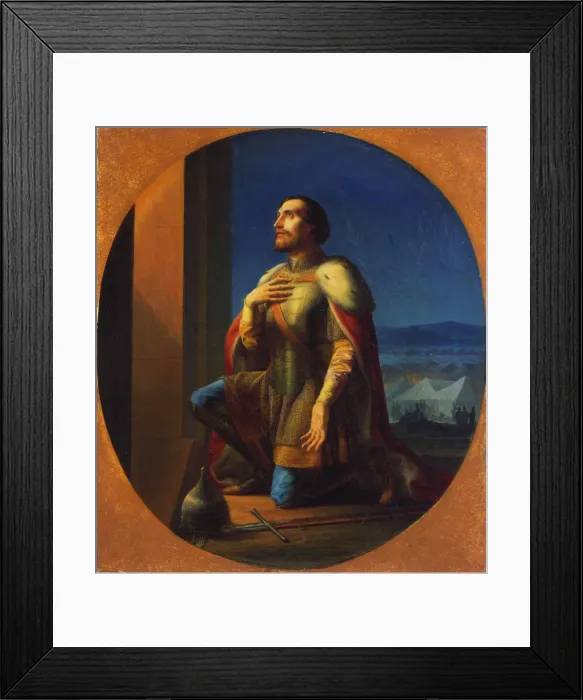Framed Print : Alexander Nevsky, Grand Prince of Novgorod and Vladimir, 1855. Artist: Pyotr Shamshin Framed Print : Alexander Nevsky, Grand Prince of Novgorod and Vladimir, 1855. Artist: Pyotr Shamshin