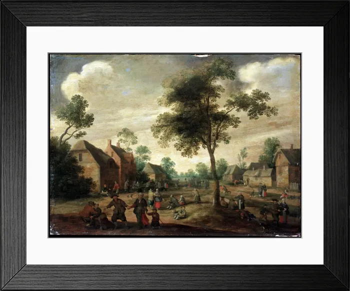 Framed Print : Country Celebration, 17th century. Artist: Joost Cornelisz Droochsloot Framed Print : Country Celebration, 17th century. Artist: Joost Cornelisz Droochsloot