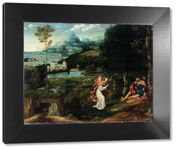 Landscape with the Legend of Saint Roch, early 16th century. Artist: Joachim Patinir