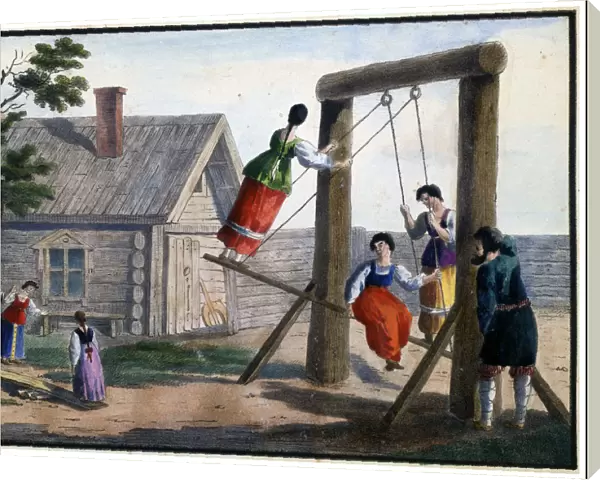 Country Amusements, 1825. Artist: Pyotr Alexandrov