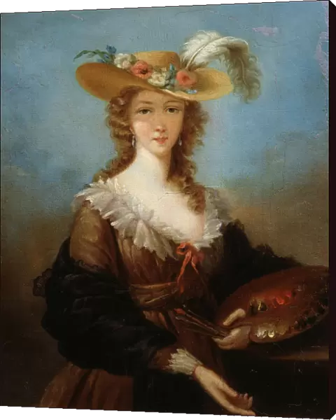 Self-portrait, 1782. Artist: Elisabeth Louise Vigee-LeBrun