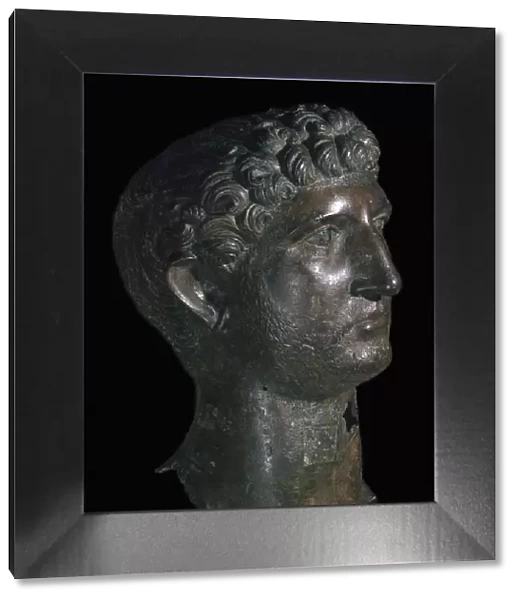 Bronze head of Hadrian, 1st century