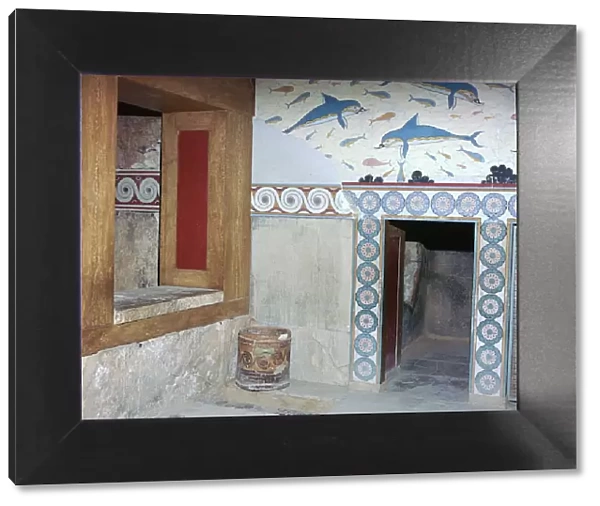 Room in the Queens apartments in Knossos, 17th century