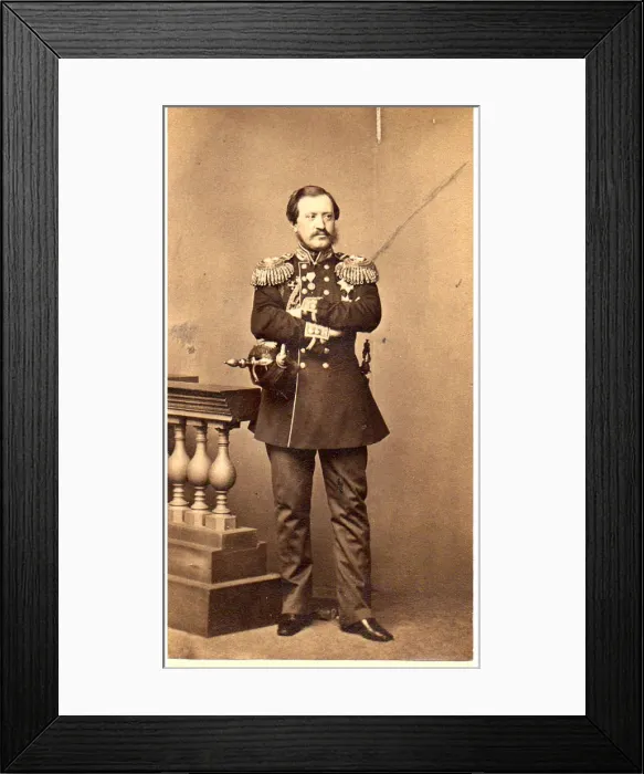 Framed Print : Portrait of Count Pavel Nikolayevich Ignatiev (1797-1879), 1860s Framed Print : Portrait of Count Pavel Nikolayevich Ignatiev (1797-1879), 1860s