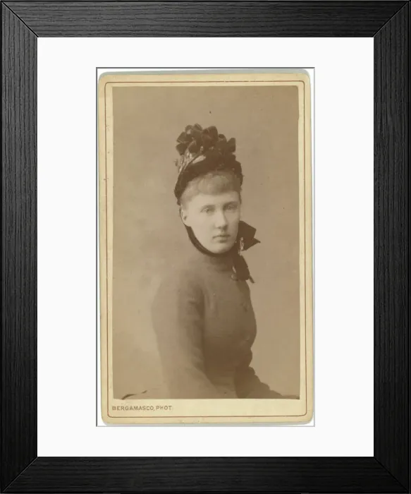 Framed Print : Princess of Hesse by Rhine, the Grand Duchess Elizabeth Fyodorovna of Russia (1864-1918), between 1870 and 1880 Framed Print : Princess of Hesse by Rhine, the Grand Duchess Elizabeth Fyodorovna of Russia (1864-1918), between 1870 and 1880