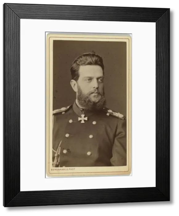 Framed Print : Grand Duke Vladimir Alexandrovich of Russia (1847-1909), between 1870 and 1880 Framed Print : Grand Duke Vladimir Alexandrovich of Russia (1847-1909), between 1870 and 1880
