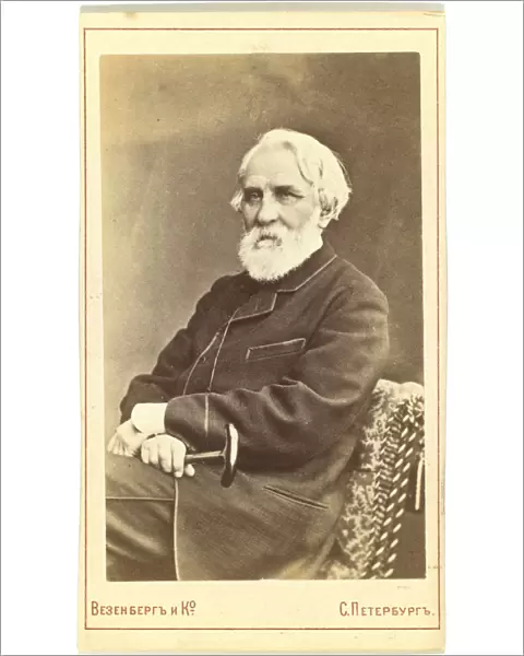 Portrait of the author Ivan S. Turgenev (1818-1883), Between 1880 and 1886