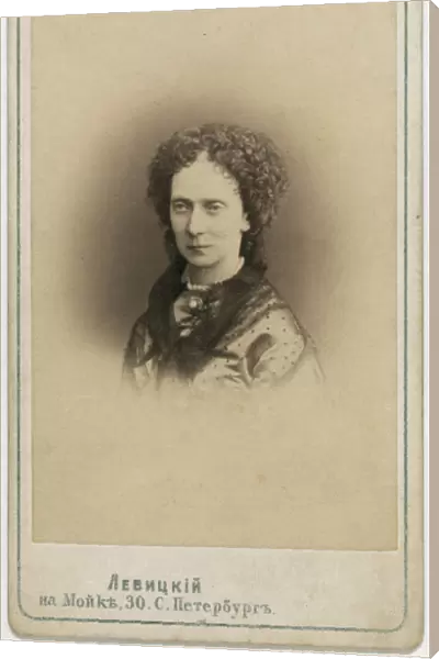 Portrait of Empress Maria Alexandrovna of Russia (1824-1880)