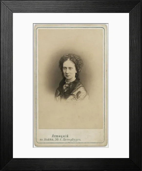 Framed Print : Portrait of Empress Maria Alexandrovna of Russia (1824-1880) Framed Print : Portrait of Empress Maria Alexandrovna of Russia (1824-1880)