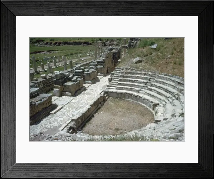 Framed Print : So-called Odeion at Ephesus, 2nd century. Artist: Publius Vedius Antoninus Framed Print : So-called Odeion at Ephesus, 2nd century. Artist: Publius Vedius Antoninus