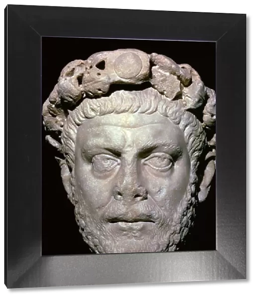 Head of the Roman Emperor Diocletian, 3rd century