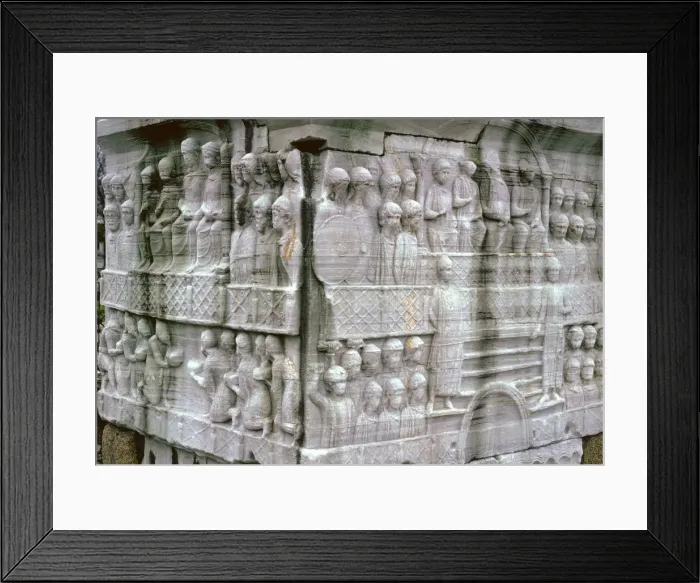Framed Print : Base of an Egyptian obelisk, Byzantine Emperor Theodosius, 4th century Framed Print : Base of an Egyptian obelisk, Byzantine Emperor Theodosius, 4th century