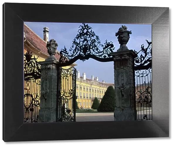 Esterhazy Palace at Fertod. Artist: CM Dixon