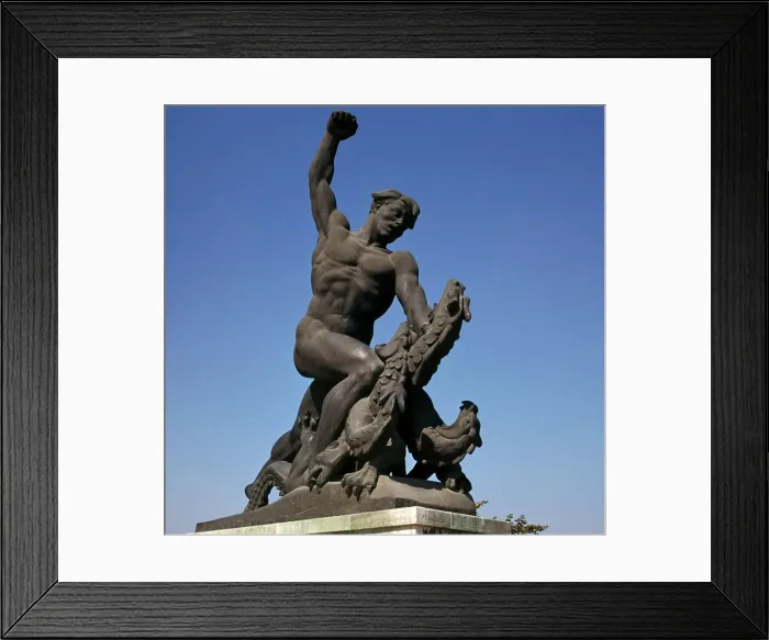 Framed Print : Detail of the Liberation monument in Budapest. Artist: Zsigmond Kisfaludi Strobl Framed Print : Detail of the Liberation monument in Budapest. Artist: Zsigmond Kisfaludi Strobl