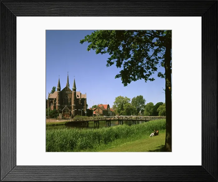 Framed Print : Alkmaar in Holland Framed Print : Alkmaar in Holland