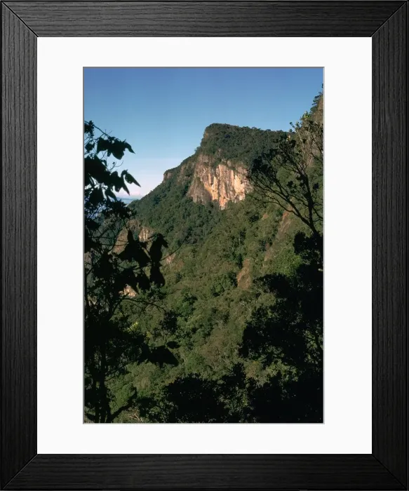 Framed Print : Worlds End Drop in Sri Lanka. Artist: CM Dixon Framed Print : Worlds End Drop in Sri Lanka. Artist: CM Dixon
