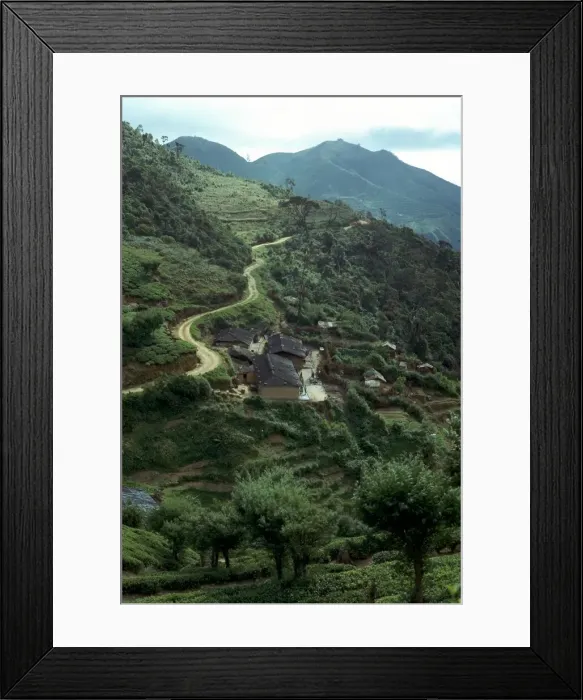 Framed Print : Sri Lanka, near west Haputale. Artist: CM Dixon Framed Print : Sri Lanka, near west Haputale. Artist: CM Dixon