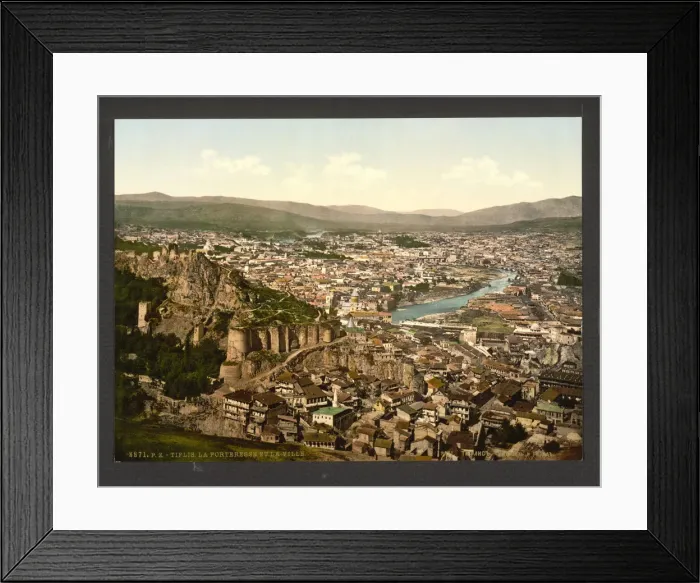 Framed Print : View of Tiflis, c. 1890 Framed Print : View of Tiflis, c. 1890