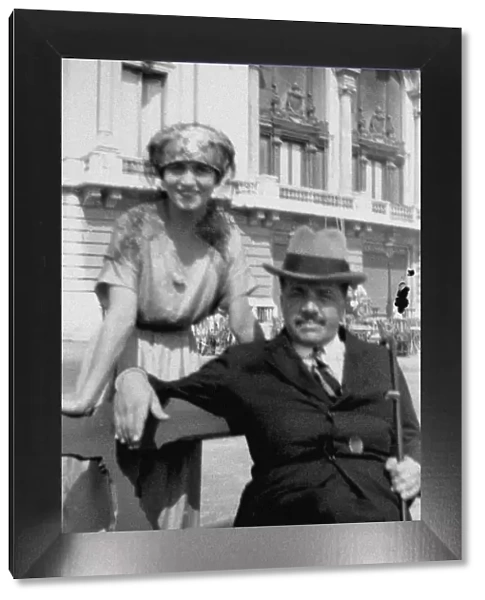 Sergei Diaghilev and Olga Khokhlova, 1928
