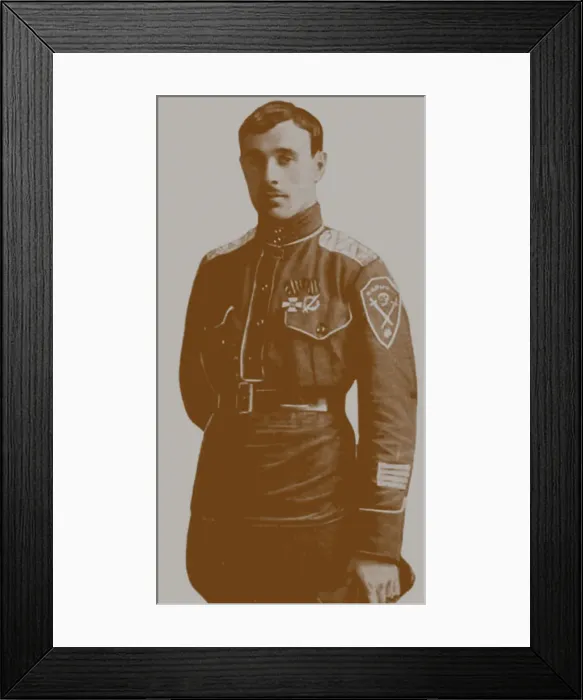 Framed Print : General Nikolai Ivanovich Skoblin (1893-1937), 1918 Framed Print : General Nikolai Ivanovich Skoblin (1893-1937), 1918