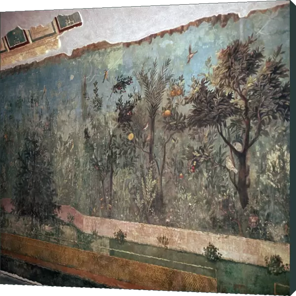 Painted room from Livias villa, c. 1st century BC