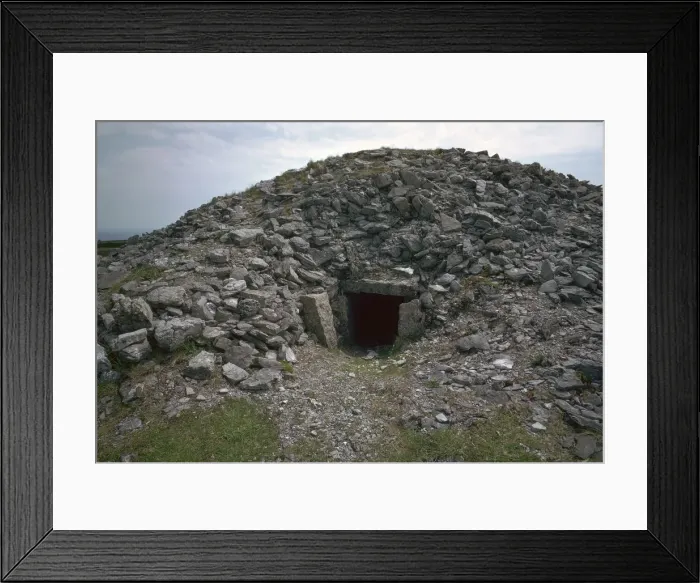 Framed Print : Irish burial cairn Framed Print : Irish burial cairn
