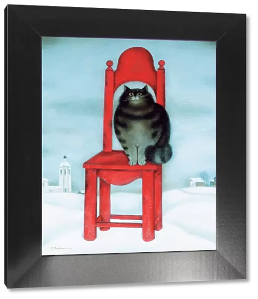 Red chair, 1995. Artist: Khaikin, David