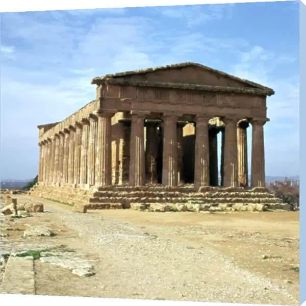 The temple of Concord on Sicily, 5th century