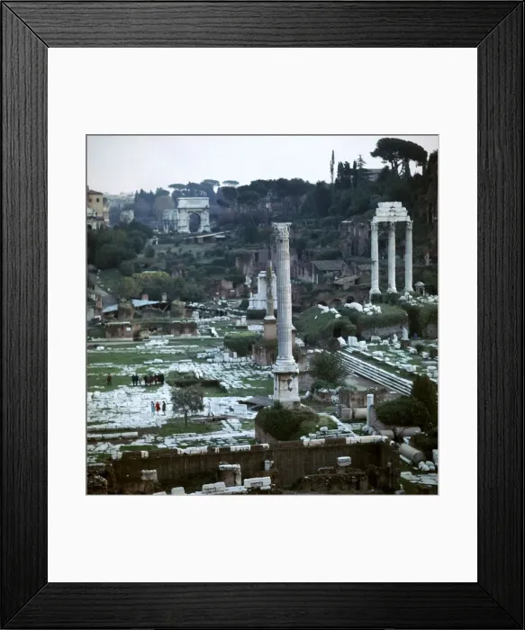 Framed Print : The Roman forum, 2nd-5th century Framed Print : The Roman forum, 2nd-5th century