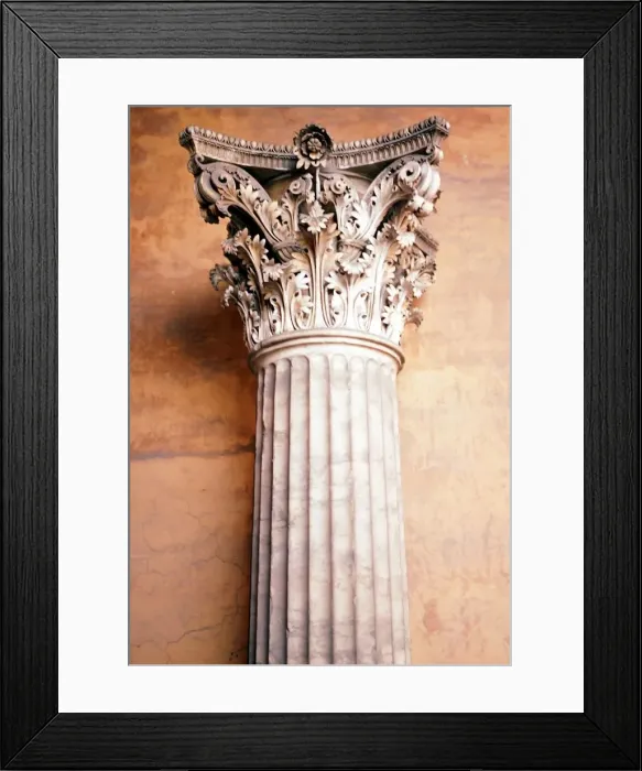 Framed Print : Corinthian Capital, c. 2nd century Framed Print : Corinthian Capital, c. 2nd century