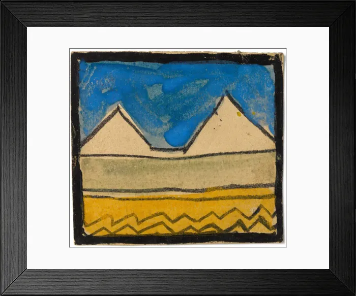 Framed Print : Wall Decoration Design, 1918. Artist: Schiele, Egon (1890?1918) Framed Print : Wall Decoration Design, 1918. Artist: Schiele, Egon (1890?1918)