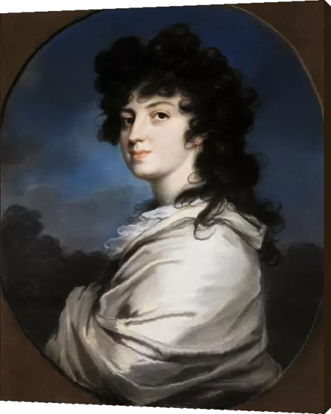 Portrait of Yekaterina Bakunina (1777-1846), c. 1810. Artist: Anonymous