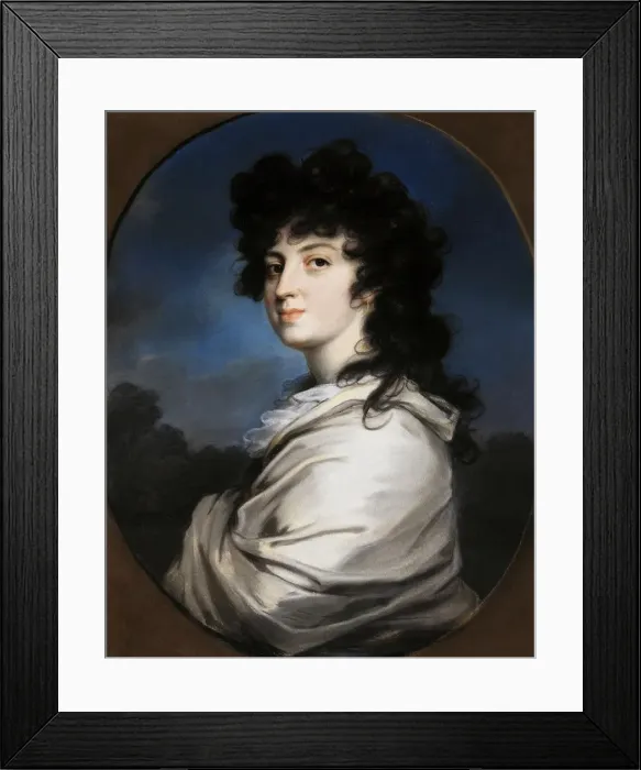 Framed Print : Portrait of Yekaterina Bakunina (1777-1846), c. 1810. Artist: Anonymous Framed Print : Portrait of Yekaterina Bakunina (1777-1846), c. 1810. Artist: Anonymous