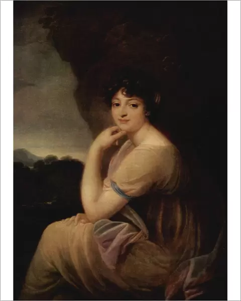 Portrait of Yekaterina Bakunina (1777-1846), c. 1815. Artist: Grassi, Jozef (1757-1838)