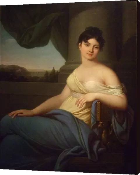 Portrait of Maria Antonovna Naryshkina, 1807. Artist: Grassi, Jozef (1757-1838)