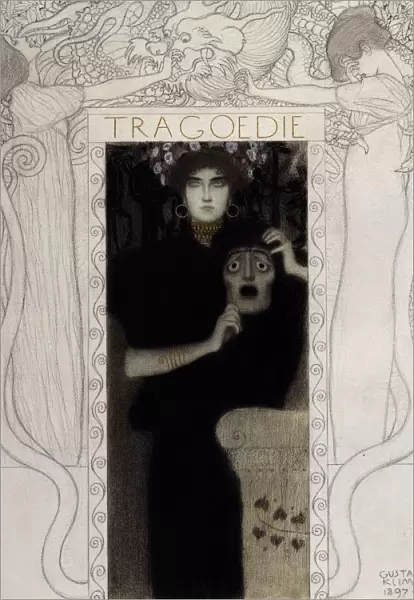 Tragedy, 1897. Artist: Klimt, Gustav (1862-1918)