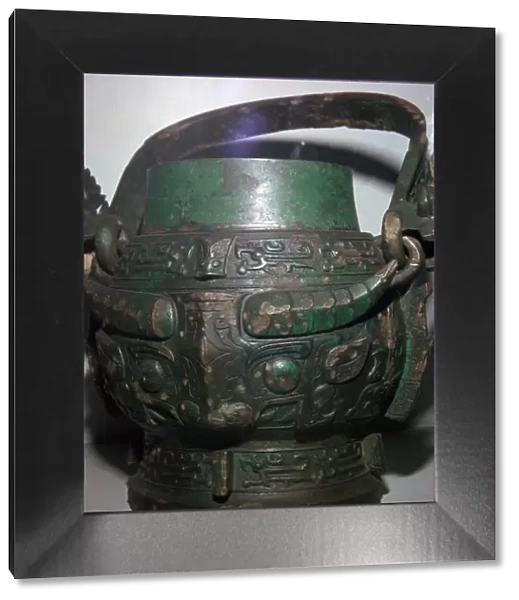 Chinese bronze wine-vessel, 11th century BC