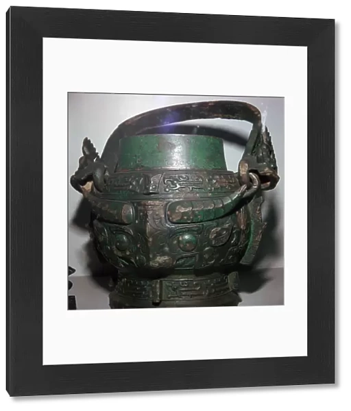 Chinese bronze wine-vessel, 11th century BC