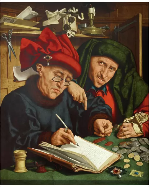 The Tax Collectors, 1520s. Artist: Massys, Quentin (1466?1530)