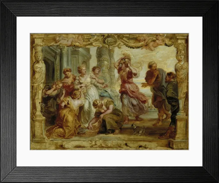 Framed Print : Achilles recognized among the daughters of Lycomedes, 1630-1635. Artist: Rubens, Pieter Paul (1577-1640) Framed Print : Achilles recognized among the daughters of Lycomedes, 1630-1635. Artist: Rubens, Pieter Paul (1577-1640)