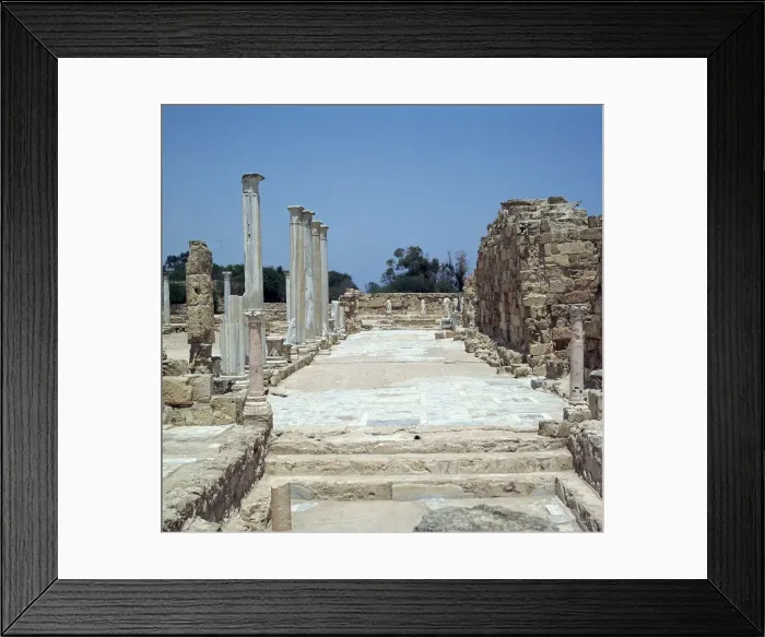Framed Print : The Greek Gymnasium in Salamis Framed Print : The Greek Gymnasium in Salamis