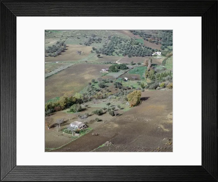 Framed Print : Ploughing in Sicily Framed Print : Ploughing in Sicily