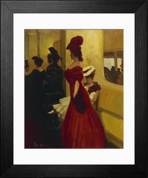 Framed Print : Theatre Box (Spectatress), 1906. Artist: Minartz, Antoine Guillaume (Tony) (1870-1944) Framed Print : Theatre Box (Spectatress), 1906. Artist: Minartz, Antoine Guillaume (Tony) (1870-1944)