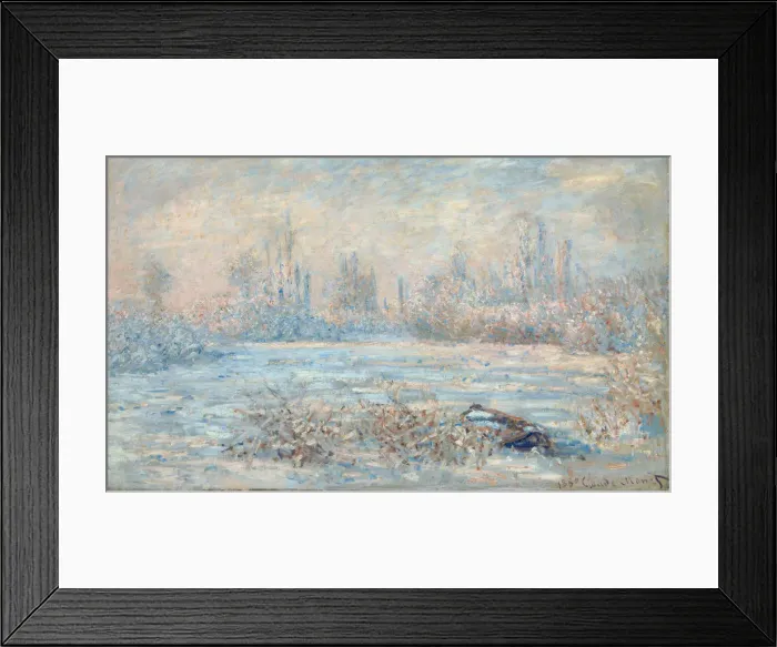 Framed Print : Frost, 1880. Artist: Monet, Claude (1840-1926) Framed Print : Frost, 1880. Artist: Monet, Claude (1840-1926)