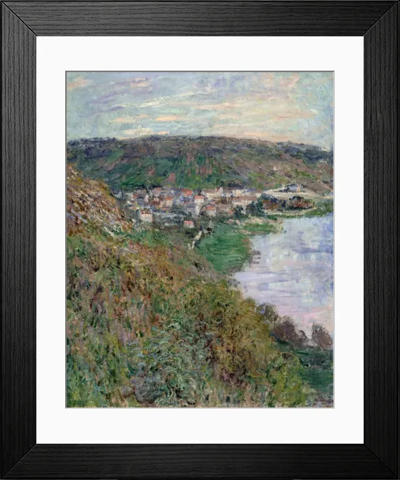 Framed Print : View of Vetheuil, 1880. Artist: Monet, Claude (1840-1926) Framed Print : View of Vetheuil, 1880. Artist: Monet, Claude (1840-1926)